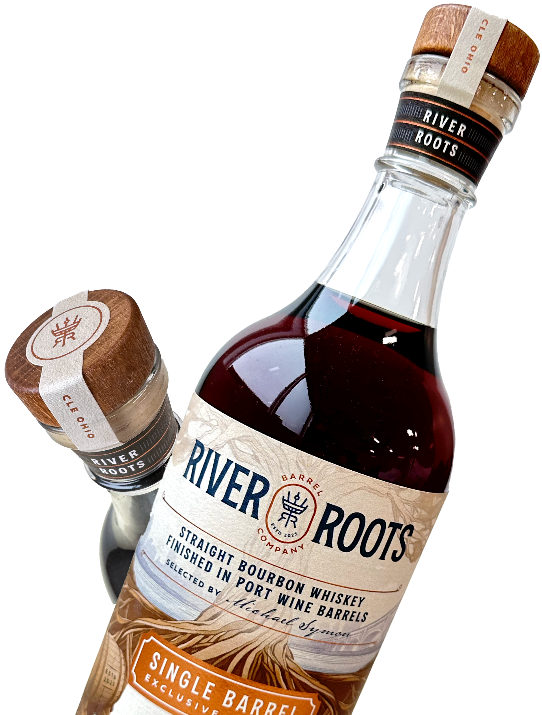 River Roots Whiskey Branding and Label Design
