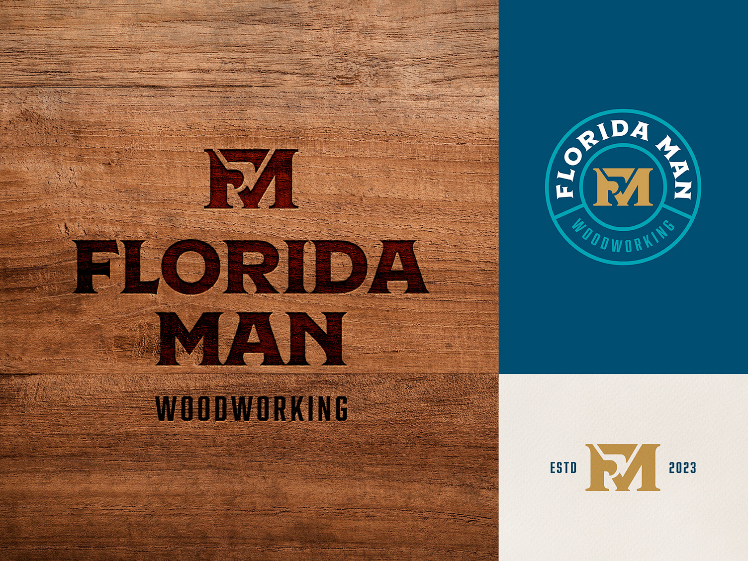 Woodworking Branding and Logo Design