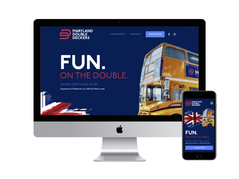 Maryland Double Deckers Web Design