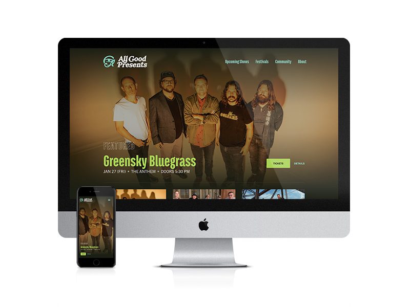 All Good Presents Website Design